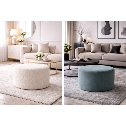 Pufa Okrągłą Kolory Rozmiary Fi 35 - 40 - 45 - 50 - 55 - 60 - 65 - 70 - 75 - 80 - 85 - 90 - 95 - 100 cm